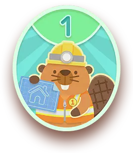 Leader Beaver badge
