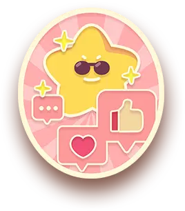 Pop Star badge
