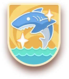 Shark Frenzy badge