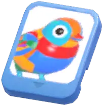 Info Card (Colorful Brick Sparrow)