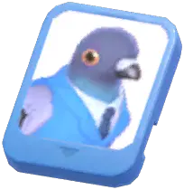 Info Card (Blue Suit Dove)