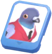 Info Card (Red Suit Dove)