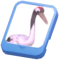 Info Card (Red-Crowned Crane)