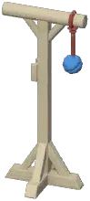 Wooden Bird Perch
