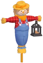 Scarecrow Bird Perch