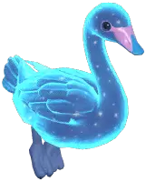 Blue Starry Swan