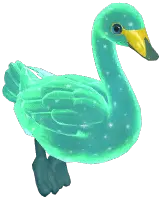 Green Starry Swan