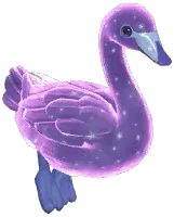 Purple Starry Swan