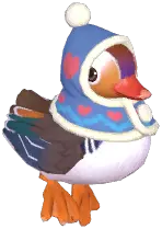 Winter Mandarin Duck