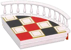 Labyrinth Quartered Balcony