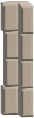 European Corner Pillar