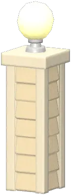 Wooden Outdoor Lamp