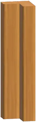 Wooden Corner Pillar
