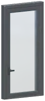 Metal Hinged Door