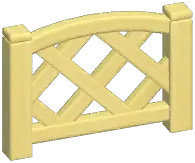 Wooden Crossbuck Fence
