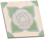 Rosa-Print Tile