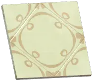 Bow-Print Marble Tile
