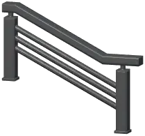 Short Metal Handrail