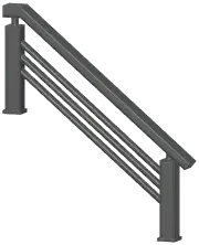 Long Metal Handrail
