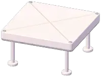Large Pillar Platform