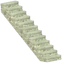 Rustic Long Stairs