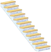 Winter Long Stairs