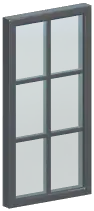 Metal Lattice Window Wall