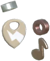 Plectrum Ear Studs