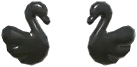 Swan Earrings