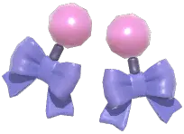 Bow Drop Earrings