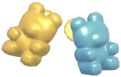 Color-Blocked Candy Earrings