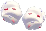 Piped Frosting Ear Studs