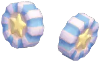 Rhyme Medal Ear Studs