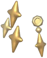 Lustrous Star Ear Studs