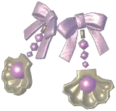 Pearly Shell Earrings