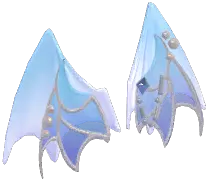 Pearlescent Wing Earrings
