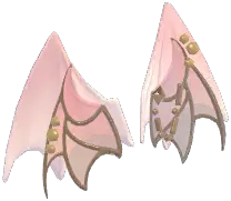 Pearlescent Wing Earrings