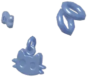 Wolf & Bone Ear Studs