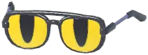 Kitty Square Glasses