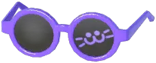 Kitty Round Glasses