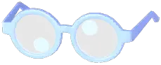 Side-Eye Bean Glasses