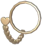 Heart Chain Monocle