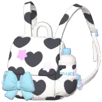 Casual Backpack w/ Bow