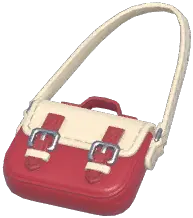 Color-Blocked Messenger Bag