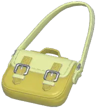Color-Blocked Messenger Bag