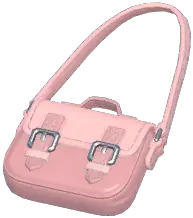 Color-Blocked Messenger Bag