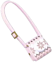 Snowflake-Trim Camera Bag