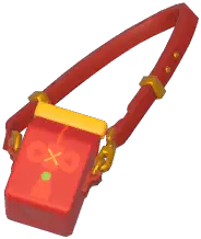 Festive Red Milk Box Bag