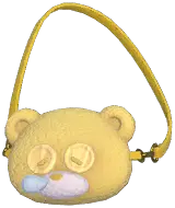 Button Bear Crossbody Bag