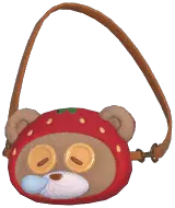 Strawberry Bear Crossbody Bag